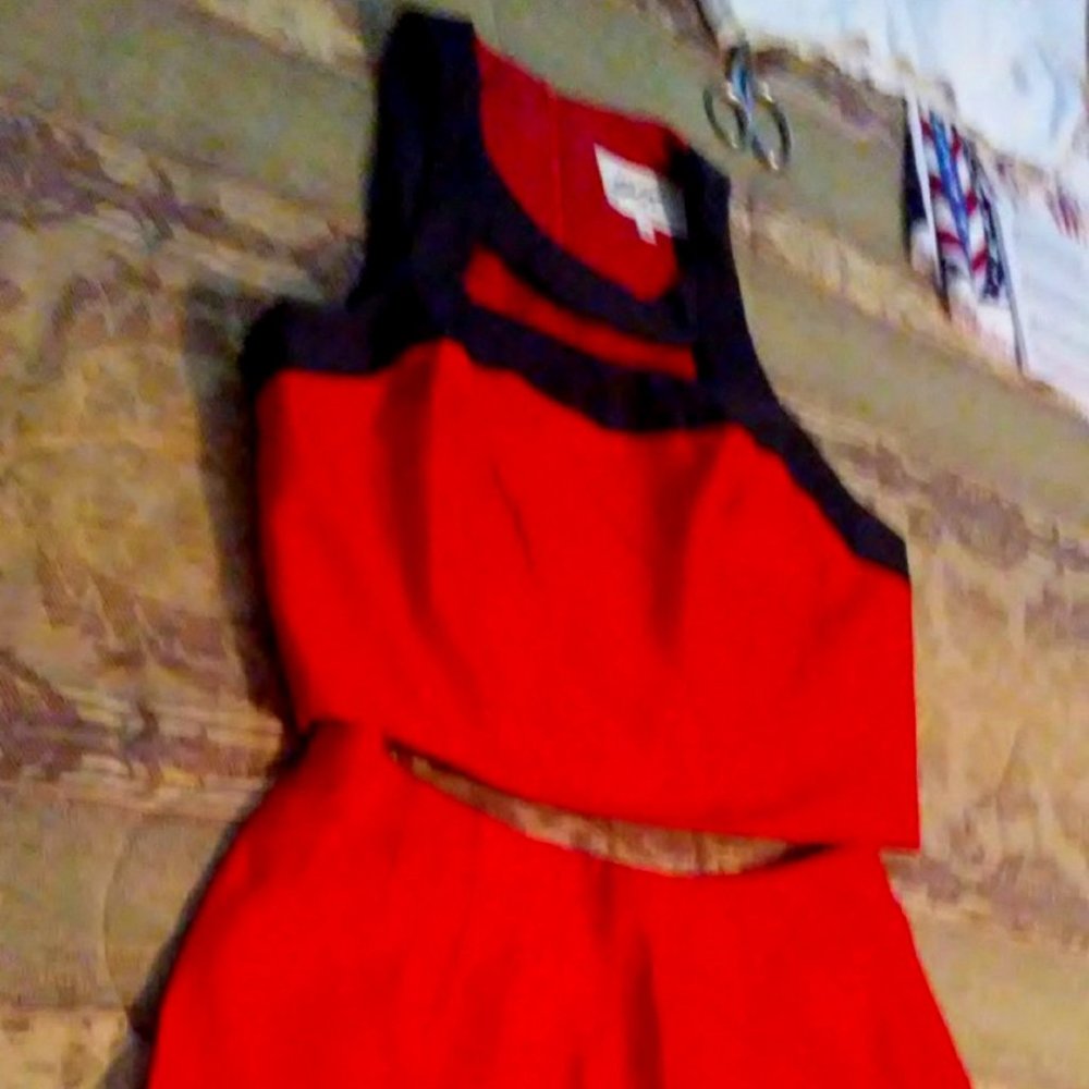 Rare Find Linda Segal Mod Top and Short Set 80s-